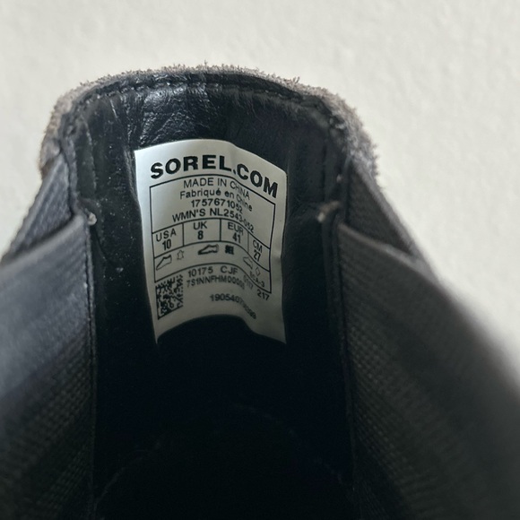 SOREL Chelsea booties suede block-heel - Picture 4 of 7